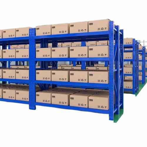 仓储货架多层置物架可调节家用储物架仓库重型加厚快递商店铁架子