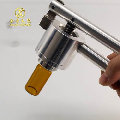 13口径西林瓶全不锈钢压盖机20牙手动封口机安瓶手工钳压盖器现货