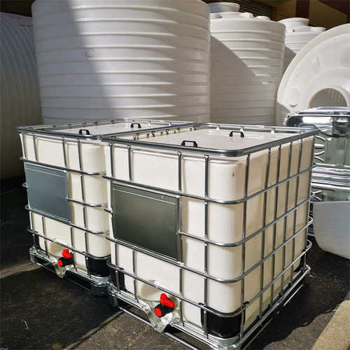 车载吨化工水桶机油桶方形柴1000塑料桶四方集装油桶敞口吨桶1升