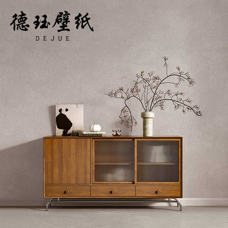 奥斯龙无纺布刷胶素色卧室墙纸客厅亚麻布纹墙壁纸非自粘2024新款,家装主材,自贴墙纸/自粘墙纸,淘宝优惠券,粉丝福利购,淘宝优惠卷