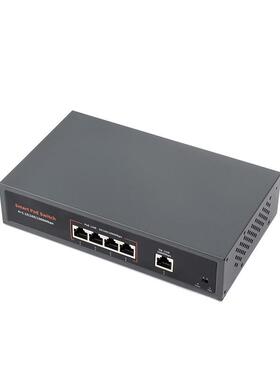 工业级4口千兆交换机120W RJ45接口分线器 百兆网口以太网交换机