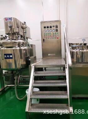 闲置1000L真空均质乳化机组 含水锅油锅 全新未用 200L50L乳化机