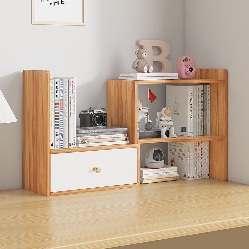 分销桌面置物架办公室宿舍书立书架学生桌上简易书本收纳架整理架