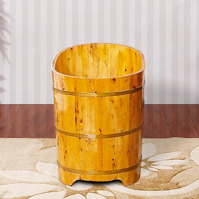 TD1柏木成家用泡6澡木桶人木F77JS55S桶香浴桶儿童洗澡木桶木盆实