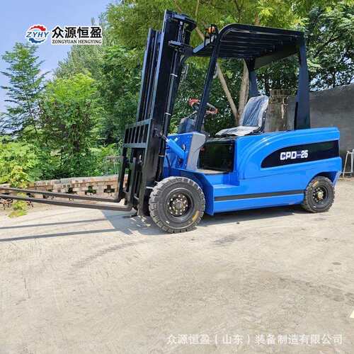 电动叉车2.5吨 液压升降小型四轮搬运堆高车众源电动 叉车厂家