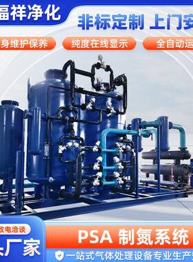 PSA制氮系统食品蔬菜保鲜包装制氮机变压吸附工业大型氮气发生器