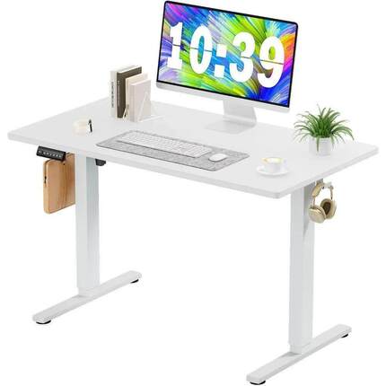 Electric Standing Desk - 40 x 24 inch Adjustable Height Sit