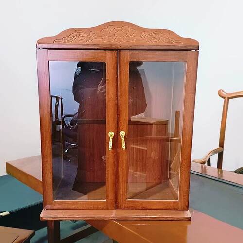 带门佛龛佛像供台家用经济型观音财神爷供奉桌香案台壁挂式神龛柜