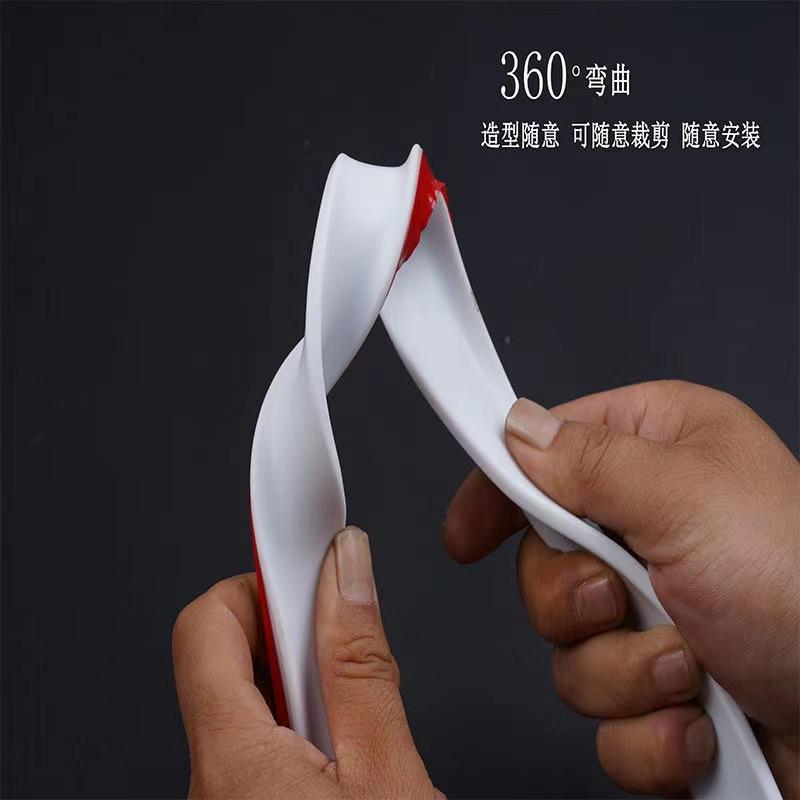 Tpe卫生间淋浴房弯曲整体淋浴房