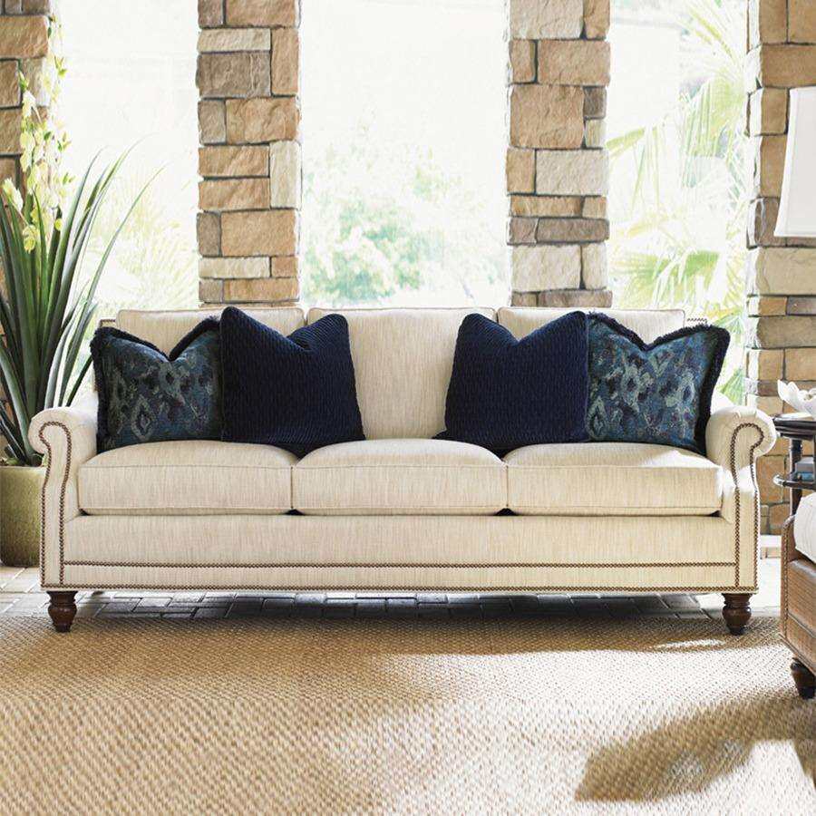 美式乡村布艺沙发三人位组合小户型客厅茶几法式简约轻奢棉麻沙发