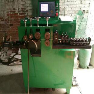 佛山螃蟹框鱼笼伺服打圈机 灯笼罩自动卷圆成型机