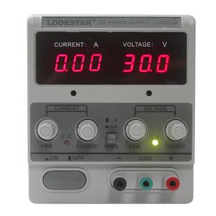 LODESTAR 带毫安切换功能 乐达LP302DA数显直流稳压电源30V2A