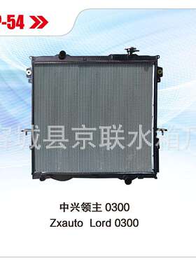 厂家供应现货中兴领主0300散热器 中兴领主加厚水箱散热器
