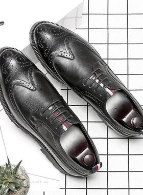 Classic leather dress shoes for men business shoes尖头男皮鞋