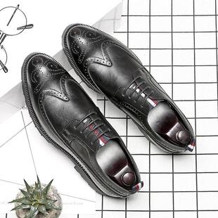 Classic leather dress shoes for men business shoes尖头男皮鞋