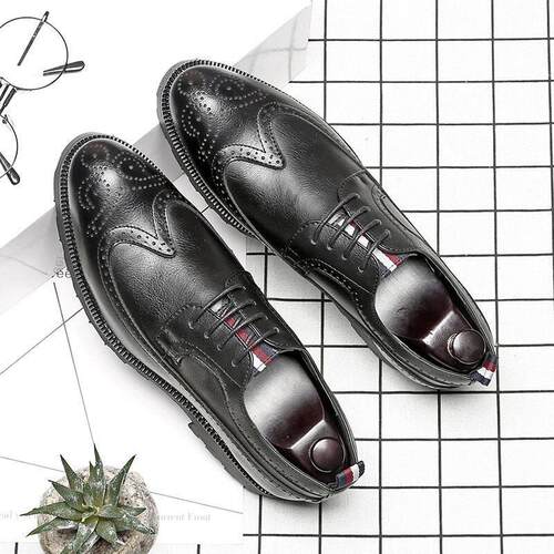 Classic leather dress shoes for men business shoes尖头男皮鞋