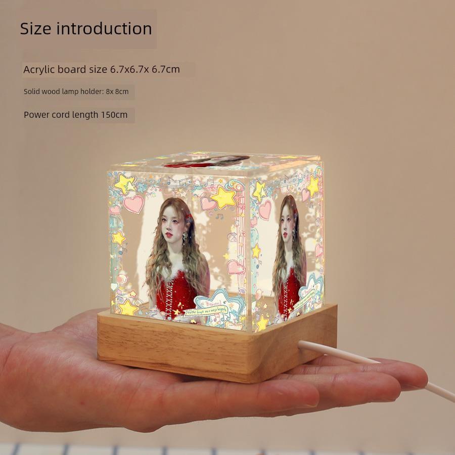 宋雨琦周边卧室小夜灯摆件高级感送女生闺蜜生日礼物粉丝应援礼盒