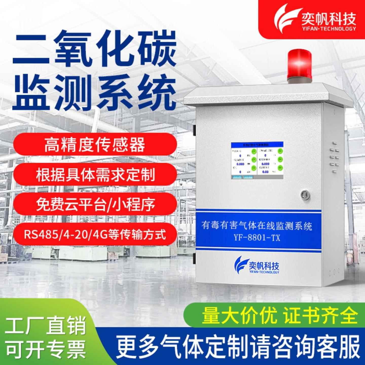 二氧化碳浓度检测仪有毒空气质量检测仪二氧化碳检测仪co2检测器