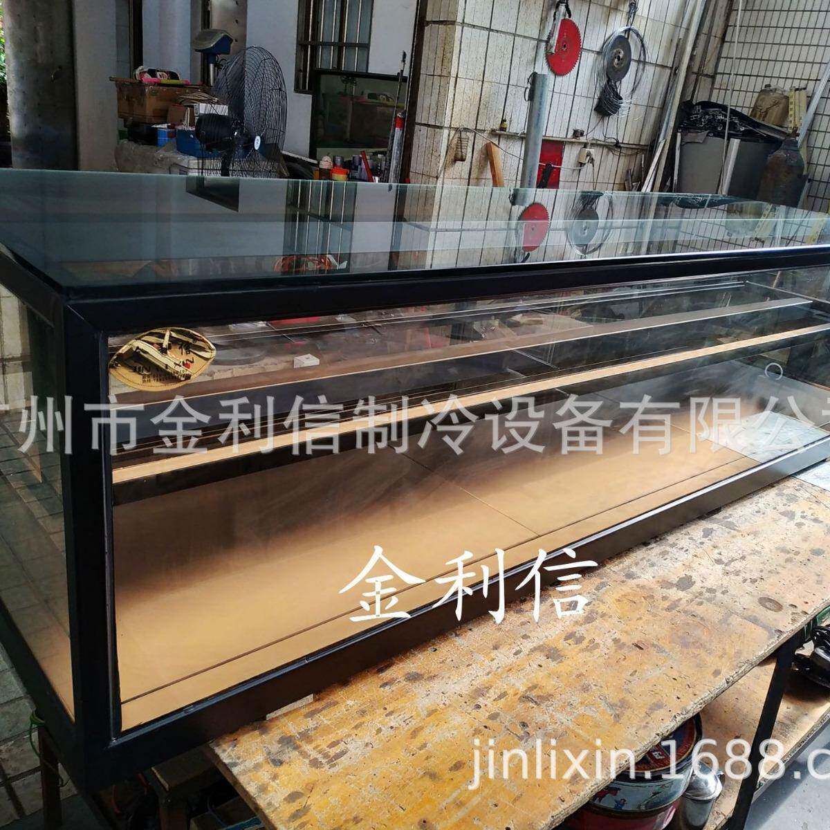 金利信台面二米长酥饼榴莲披萨陈列保温暖酥柜盒饭加热展示柜