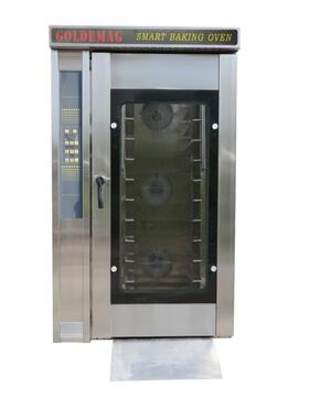 商用12盘推车式热风炉带蒸汽喷水面包饼干欧包烘焙热风循环