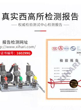 雷一电气10KV户外高压真空断路器 ZW32-12FG/630 看门狗 柱上开关