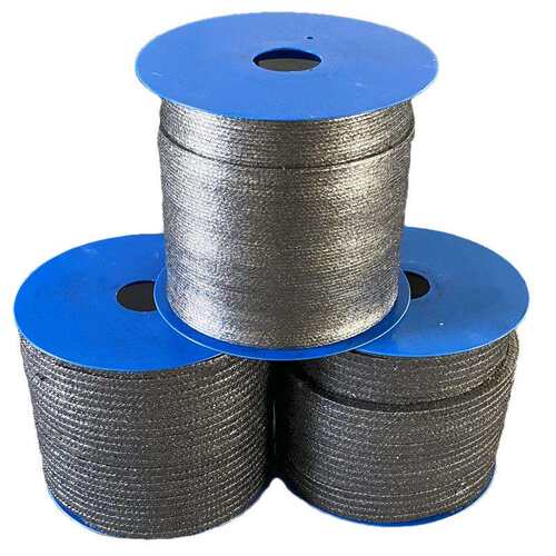 河北厂家石墨盘根 石墨钢丝盘根 增强石墨盘根