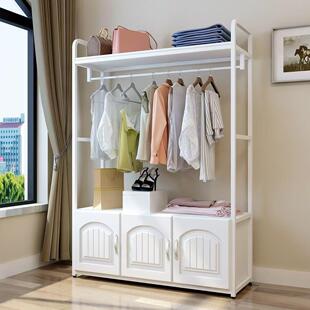 挂衣架客室厅置架简GM697约衣 家用衣帽架衣落地柜卧网红衣柜立式