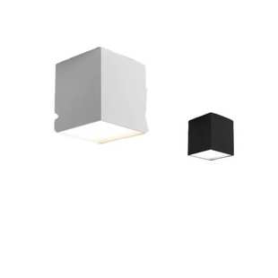 筒灯方形免开孔商用办公室吸顶式 led明装 防眩筒灯家用玄关盒子灯