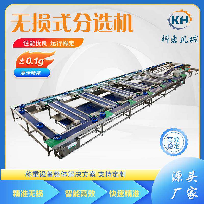 山东厂家无损式分选机秋月梨香梨柚子无损式分选榴莲西瓜智能分选