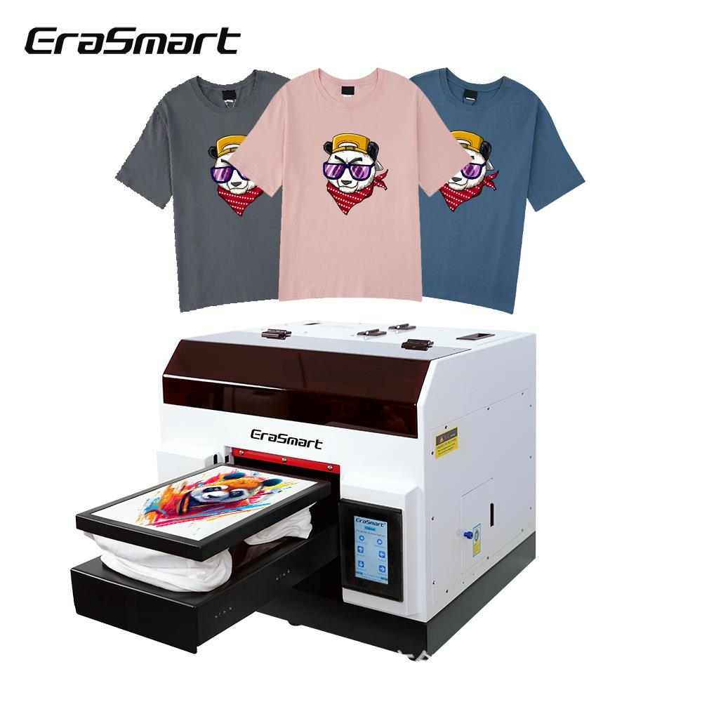 EraSmtA4DTG纯棉直喷衣服Logo图案打印机t恤数码印花打印机器