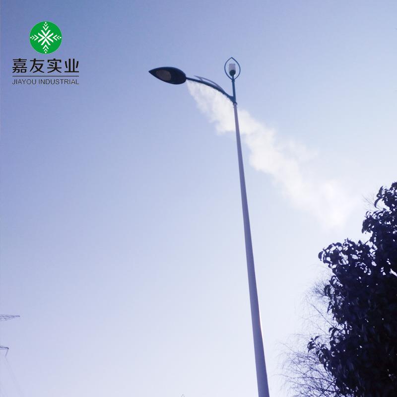 路灯喷雾统厂家门设计方案上 城智系HGZ慧市路灯喷淋设备