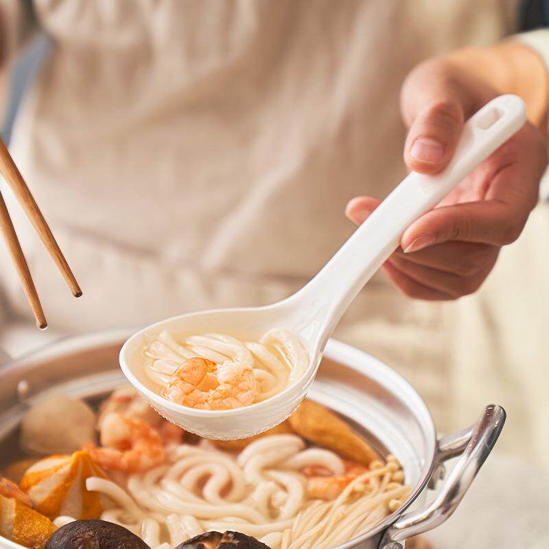 稀饭勺不伤电饭锅家用短柄耐高温勺子汤勺电饭煲粥勺塑料