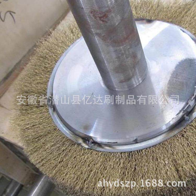 刺厂家供应不锈钢金属丝钢丝毛刷金辊属抛拉丝光打磨去毛研磨除锈
