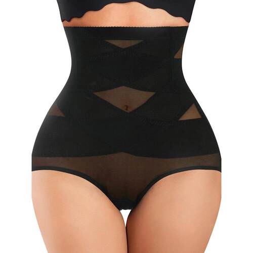 Womens	 Tummy Control High Waist Trainer Body Shaper 塑身