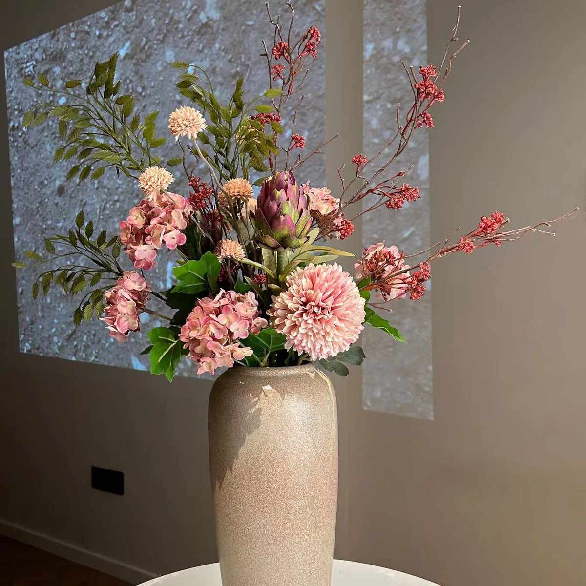 【小红帽】忘野复古轻奢设计师款花束仿真花绢花家居桌面客厅批发