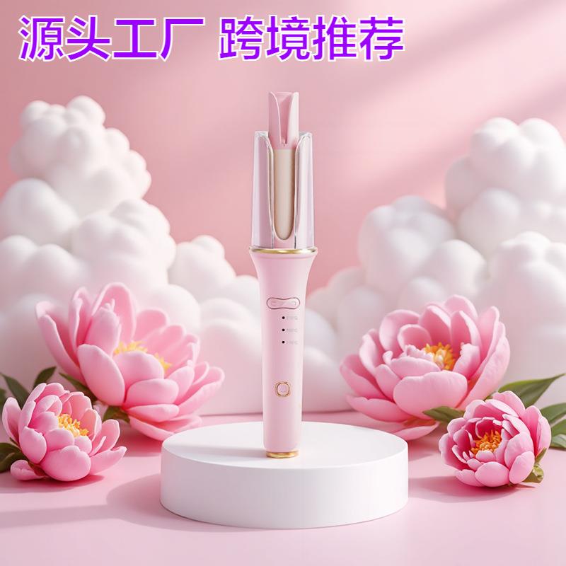 新款卷发棒多档调节厂家直销25mm韩式蛋卷懒人卷发不伤发卷发