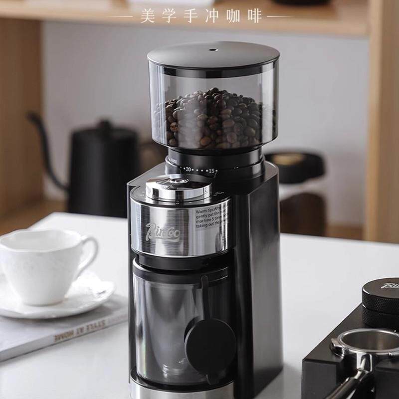110V电动磨豆机意式咖啡豆研磨机商用专业台式磨粉器美规欧规