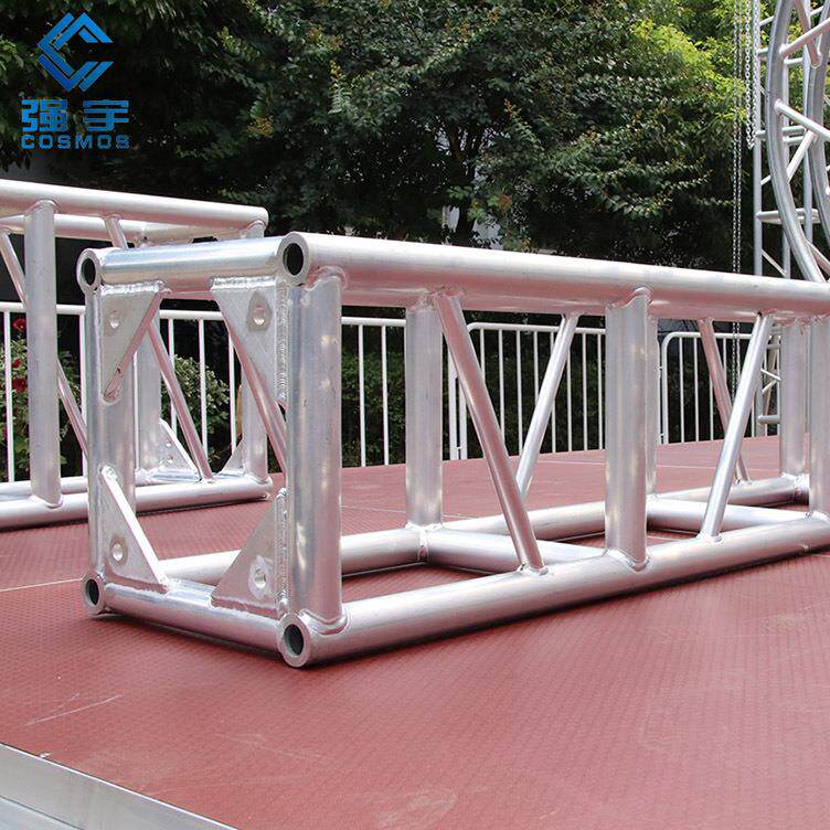 铝合金三角板铝板桁架truss架灯光架铝桁架大型螺丝架厂家定做