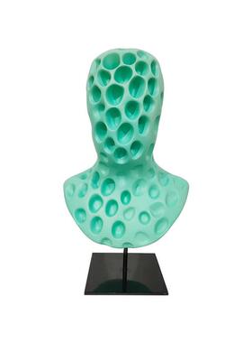 现在简约树脂抽象人物头像桌面摆件样板售楼部酒店展厅艺术装饰品