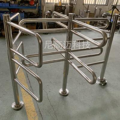 供应双层转闸 立式旋转辊闸门 矿场食堂农贸市场手动单向十字转门