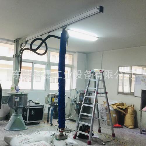 壁挂式气管吸吊机编织袋卷布料搬运吊具真空吸吊平衡系统吊具