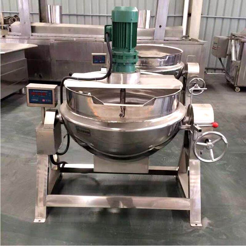 全自动电加热熬桑甚膏设备100升果酱熬制锅