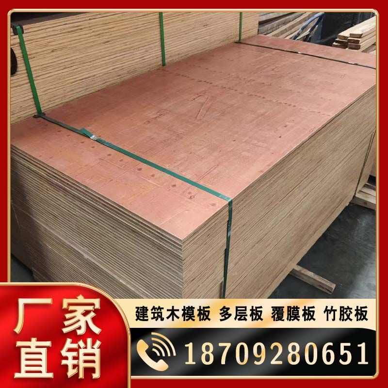 12*915*1830mm建筑模板工地 小红板覆膜板清水模板地面保护用工地