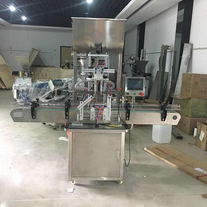 全自动膏体灌装机直线式膏体活塞式液体灌装机包装机厂家直供