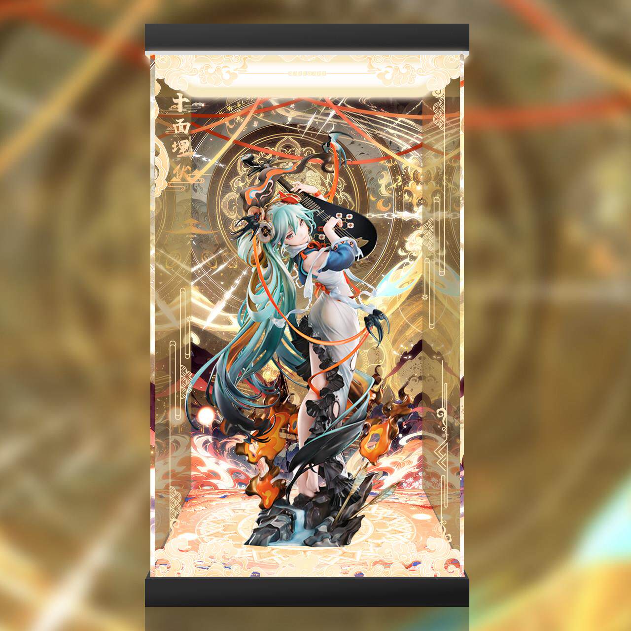 【移不动】良笑社 初音未来 十面埋伏 亚克力主题背景展示盒
