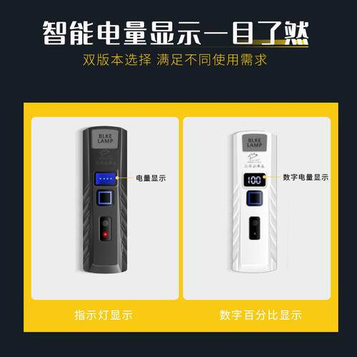 自行骑前灯强光防水手电筒充夜电车儿童路HN-Q05山地公夜间照明骑
