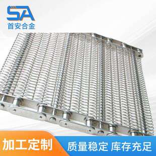 现货工业窑炉高温耐腐蚀网带镍铬2080网状网带人字形网带