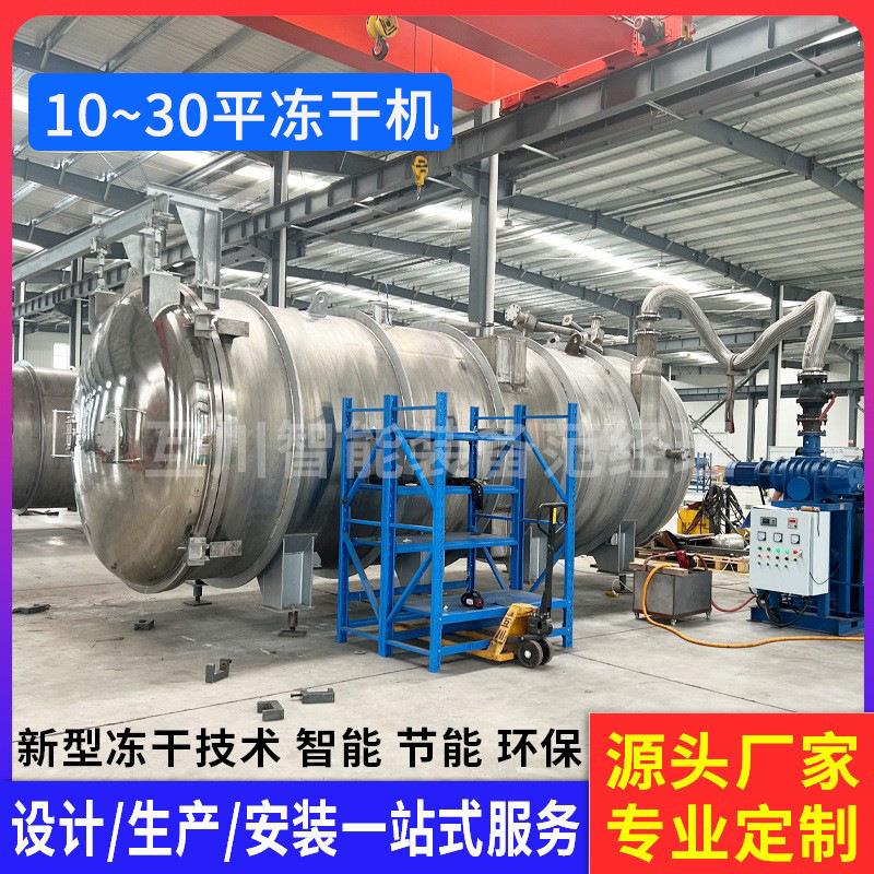 奶豆腐真空冻干机 奶皮低温脱水冷冻干燥机 豆制品奶酪大豆冷干机