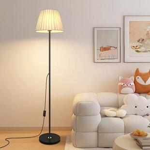 落地灯客厅沙发旁边卧室牀头灯简约主卧房间装 台灯直发 饰氛围立式