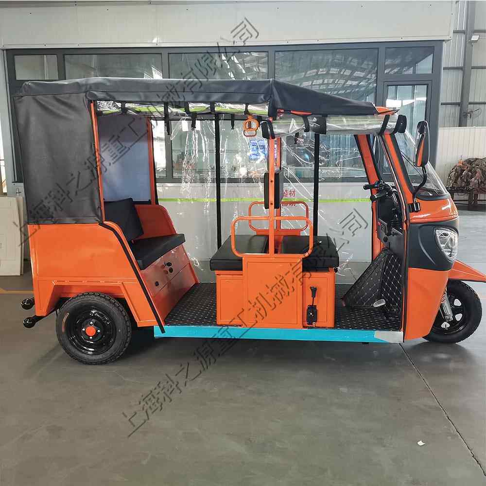 新能源电动观光车 油电两用式载货代步车 载客拉货农用汽油三轮车